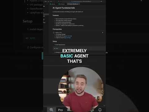 Learn 90% of Building AI Agents in 30 Minutes