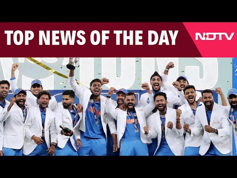 India Vs New Zealand Final | India Win By 4 Wickets, Lifts Champions Trophy | Top News Of The Day