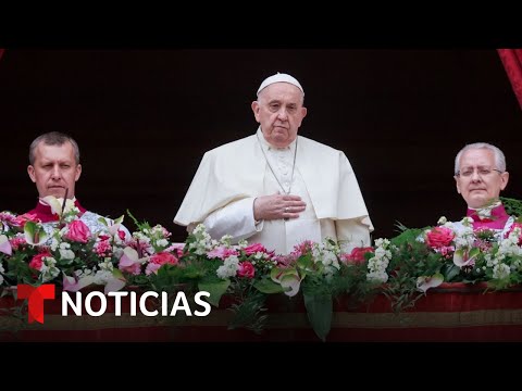 El papa Francisco lamenta los conflictos en Ucrania y Gaza | Noticias Telemundo