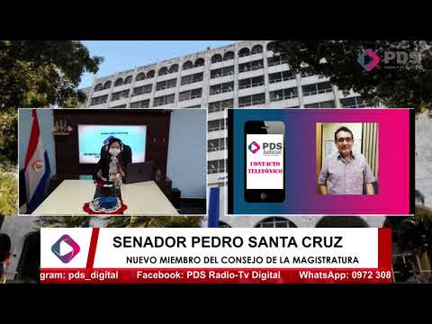 Entrevista- Senador Pedro Santa Cruz- Nuevo Miembro del Consejo de la Magistratura