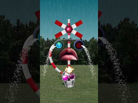 機嫌をそこねる踏切　#Shorts
