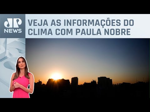 São Paulo e Rio de Janeiro terão tempo quente nesta quinta (04) | Previsão do Tempo