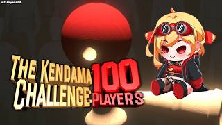 【The Kendama Challenge: 100 Players】idk why should i do this but its g