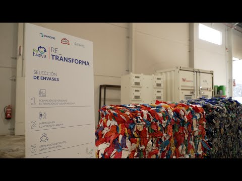 Danone inaugura una nueva planta de selección de envases en Toledo