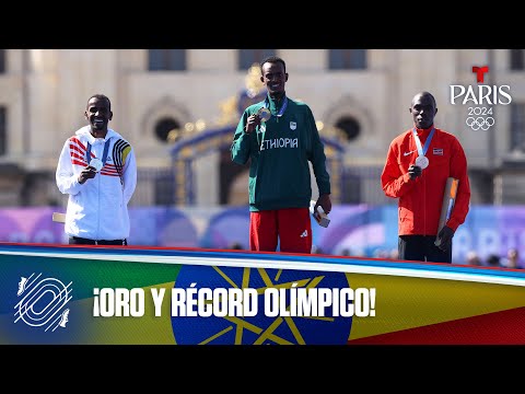 Tamirat Tola de Etiopía conquista el oro y bate récord olímpico en maratón masculino | París 2024