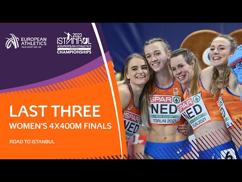 Last 3 women's 4x400m winners | Road to Istanbul