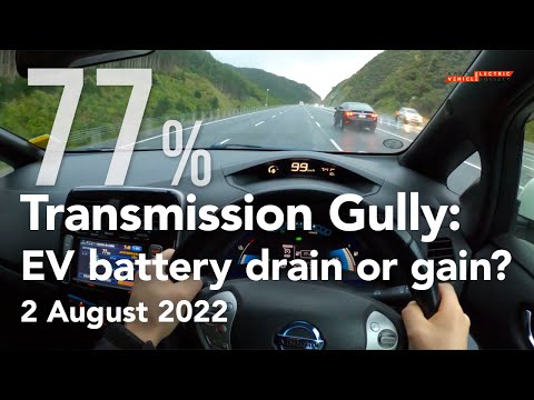 Transmission Gully: EV battery drain or gain?