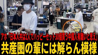 【アホ】マクドハッピーセット騒動の不良外来種転売ヤー擁護派「ハッピーセットを30個買う中国人とハッピーセットを1個買う日本人、どちらが経済を