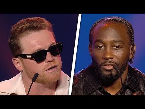 TENSE! Canelo Alvarez vs Terence Crawford • RIYADH PRESS CONFERENCE • TKO BOXING