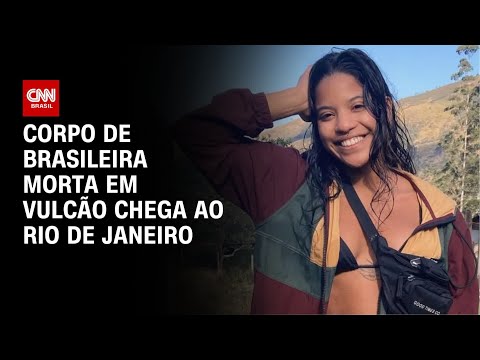 ​Corpo da brasileira que morreu em vulcão na Indonésia chega ao Rio de Janeiro | CNN PRIME TIME