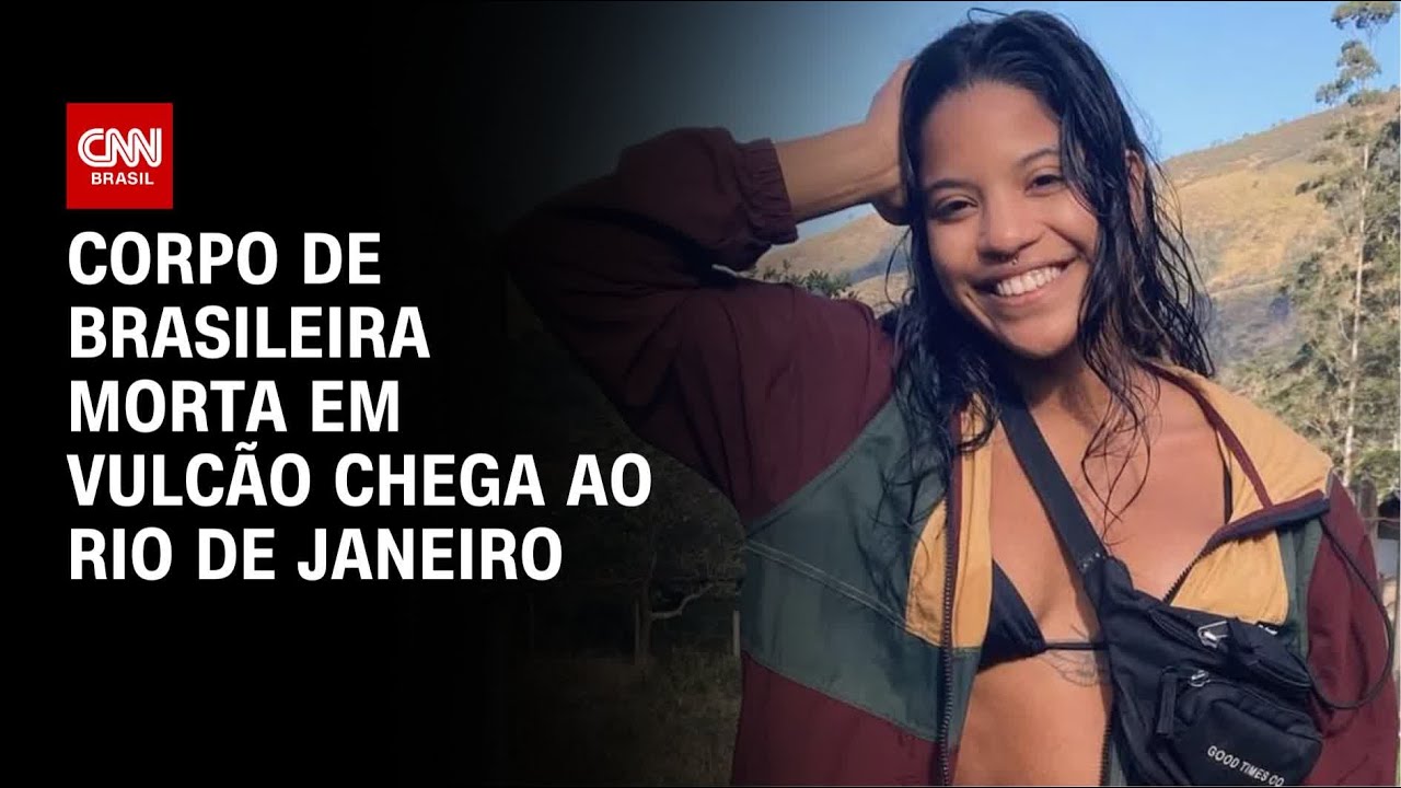 Corpo da brasileira que morreu em vulcão na Indonésia chega ao Rio de Janeiro | CNN PRIME TIME