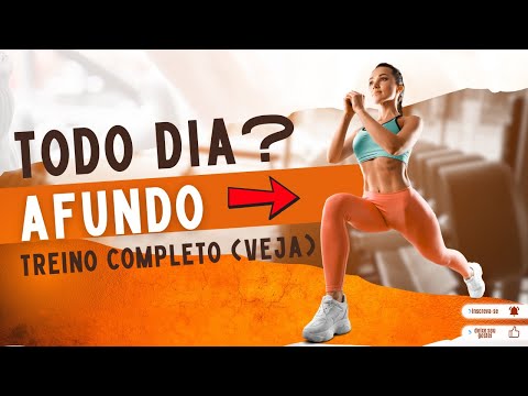 Pode Fazer Afundo Todos os Dias? CUIDADO! Veja a Execução Correta!