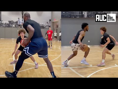 Lebron Goes OD Hard With Bronny's Training Day Before NBA Draft