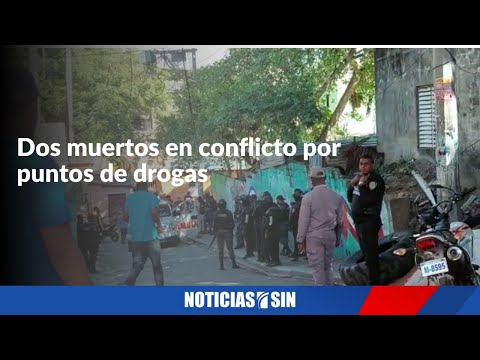 Dos muertos en conflicto por puntos de drogas