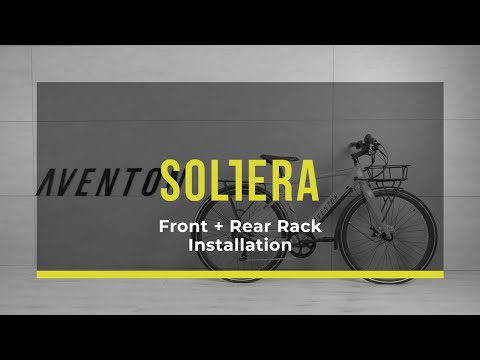 How to: Install Front + Rear Racks on the Soltera Ebike