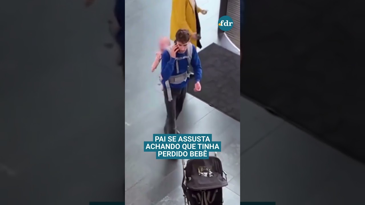 Pai acha que perdeu o bebê e diverte internet