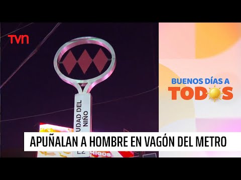 ¡Viaje del terror!: Violenta pelea en vagón del Metro | Buenos días a todos