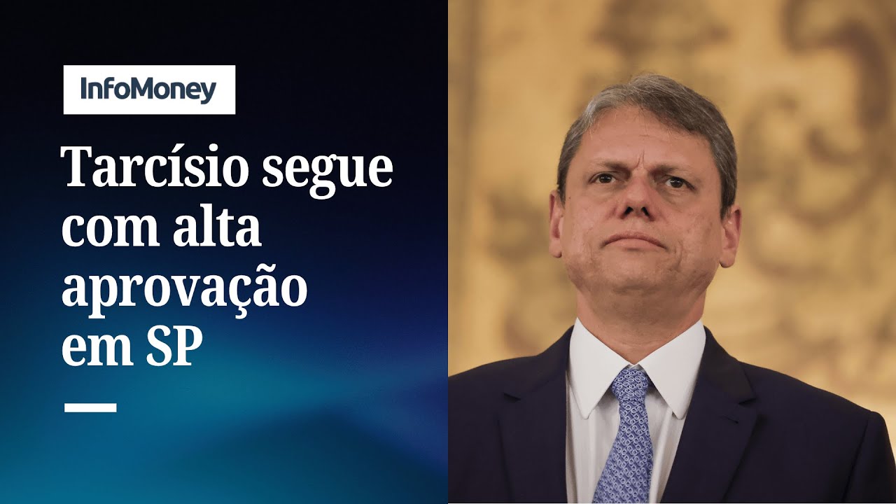 Tarcísio de Freitas mantém alta aprovação na capital paulista diz pesquisa | InfoMoney News