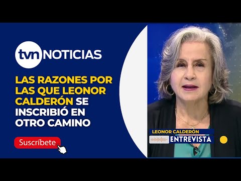 Leonor Calderón y sus motivos para inscribirse en partido Otro Camino