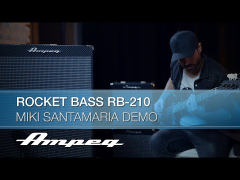 Ampeg | Miki Santamaria | Rocket Bass RB-210 Sound Sample Demo