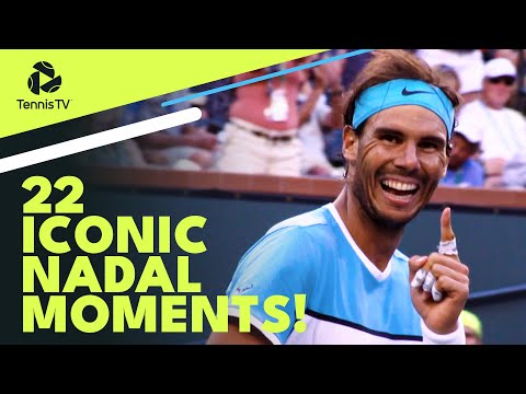 22 ICONIC RAFA NADAL ATP MOMENTS! 🇪🇸