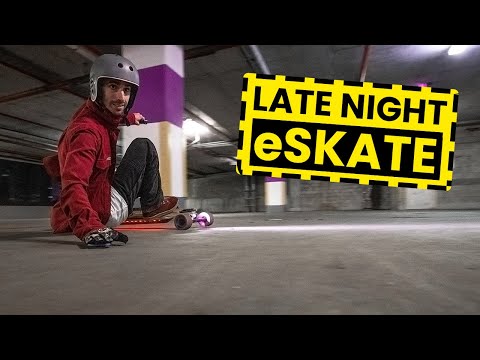 LATE NIGHT ESKATE | EVOLVE SKATEBOARDS