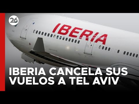 Iberia cancela sus vuelos a Tel Aviv de este domingo y mañana lunes