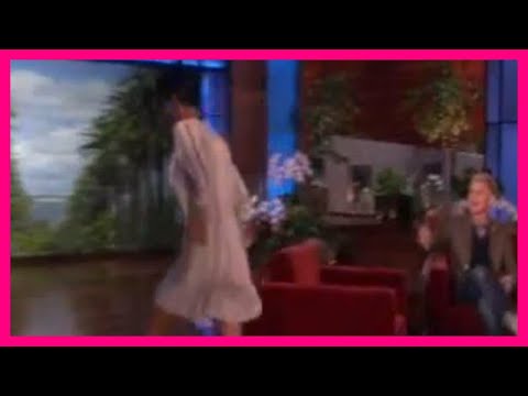 VIDEO - Halle Berry fuit d#039;un plateau télé en courant