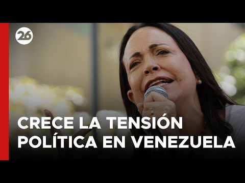 TENSIÓN EN VENEZUELA |  Corina Machado pide a Maduro poner la fecha de las elecciones presidenciales