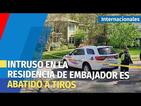Intruso en la residencia de embajador de Perú en EE.UU. fue abatido a tiros