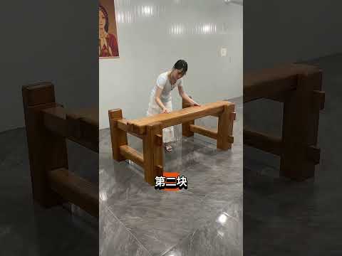 惊人的木质桌子布置！！😲🪑