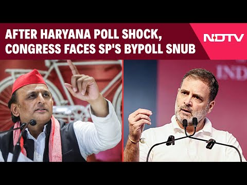 Samajwadi Party Candidate List | After Haryana Poll Shock, Congress Faces SP's Bypoll Snub