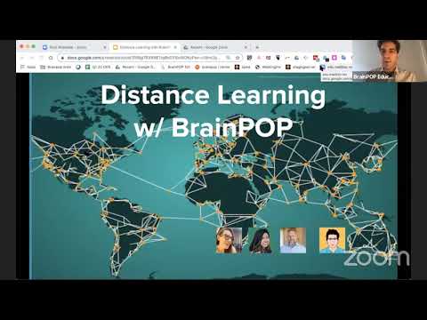 Distance Learning With BrainPOP