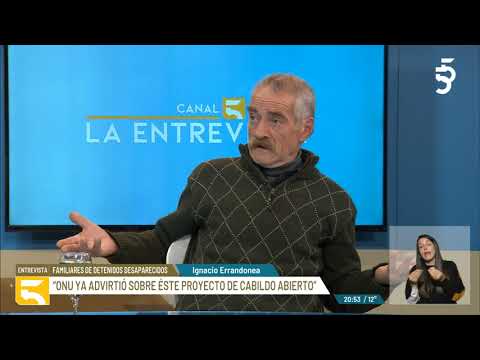 #LaEntrevista de #Canal5Noticias: Ignacio Errandonea