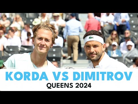 Grigor Dimitrov vs Sebastian Korda | Queens 2024 Highlights