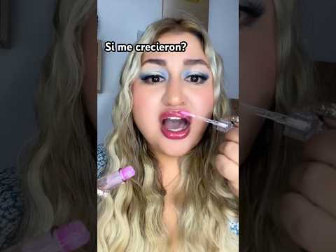 PONIÉNDOME 100CAPAS DE LABIAL QUE TE HACE CRECER LOS LABIOS