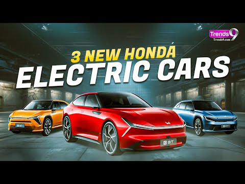 3 Electric Cars From Honda | S7, P7 AND GT | Tesla Competitor | Range 600km #honda #electriccar
