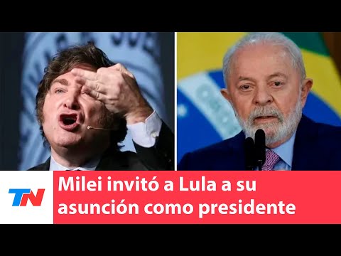 La carta que le envió Milei a Lula para invitarlo a la asunción: “Tenemos muchos desafíos”