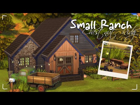 Невеличке Ранчо 🤠 | No CC | Будівництво Сімс 4