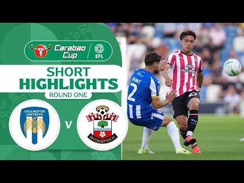 EFL Carabao Cup : Colchester United vs Southampton (08-08-69)