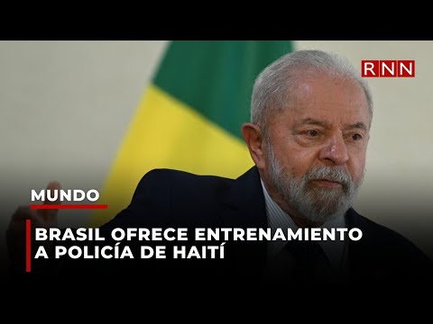 Brasil ofrece entrenamiento a policía de Haití