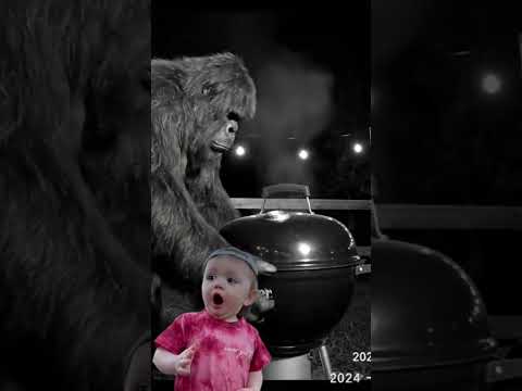 Bigfoot Stole Our Barbecue on Ring Camera