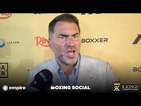 “I WILL SUE EUBANK JR!” EDDIE HEARN FUMING ON EUBANK JR ACCUSATIONS AT CONOR BENN PRESS CONFERENCE