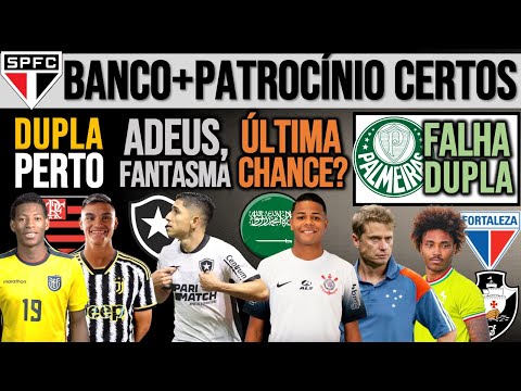 SP FECHA BANCO! FLA PERTO DE +2 REFORÇOS! OFERTA PRO TIMÃO! BOTA ELIMINA VERDÃO! SEABRA CAI? VITINHO