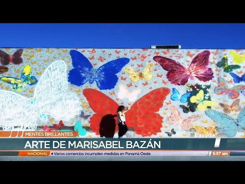 Mentes Brillantes: Marisabel Bazán, artista, escultora y muralista