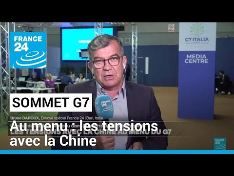 Sommet du G7 en Italie : les tensions avec la Chine au menu • FRANCE 24