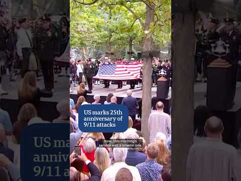 US marks 25th anniversary of 9/11 attacks | ABC NEWS