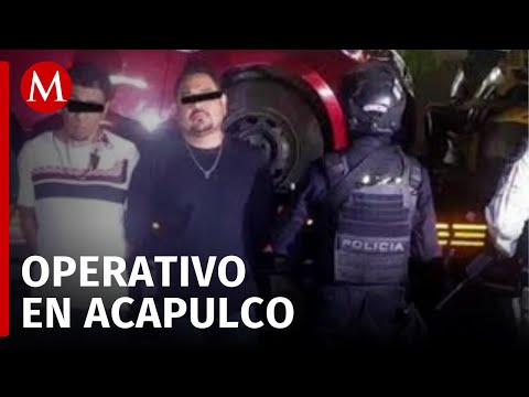 Detienen a tres en hombres en Acapulco por transportar drogas y armas de fuego