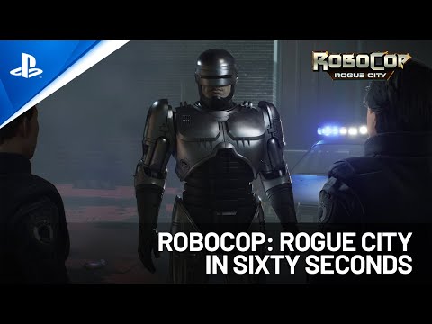RoboCop: Rogue City in 60 Seconds | PS5 Games