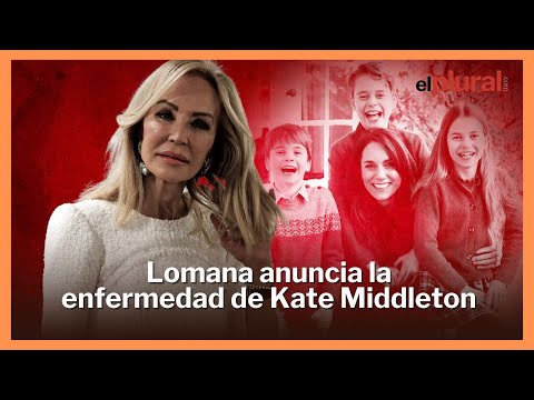 Carmen Lomana se moja y hace pública la enfermedad de Kate Middleton